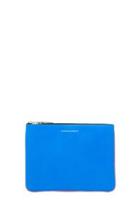 Comme Des Garcons Super Fluo Pouch In Blue,orange,neon