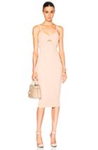 Victoria Beckham Matte Crepe Cami Dress In Neutrals