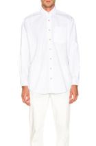 Acne Studios Atlent New Soft Pop Shirt In White