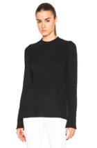 Helmut Lang Slitback Sweater In Black
