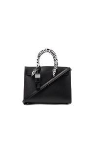 Saint Laurent Baby Babycat Handle Sac De Jour In Black