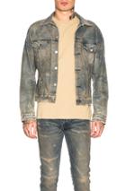 John Elliott Terrain Jacket In Denim Medium