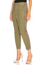 Nili Lotan Paris Pant With Tape In Green