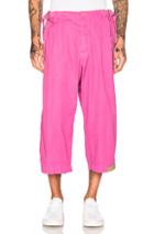 Sacai Overdyed Shorts In Pink