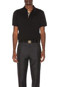 Burberry Hartford Polo In Black