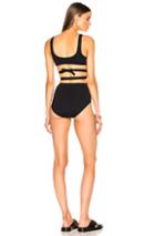 Proenza Schouler Center Ring Maillot In Black