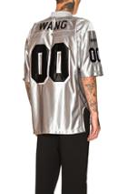 Alexander Wang Football Jersey In Gray