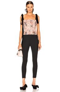 Brock Collection Trish Top In Pink,stripes,floral