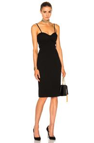 Lanvin Corset Dress In Black