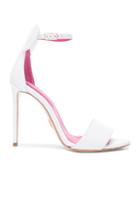 Oscar Tiye Leather Minnie Sandals In White