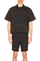 Craig Green Short Sleeve Holiday Shirt In Black