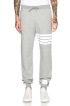 Thom Browne Cotton Sweatpants In Gray