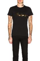 Balmain Signature T-shirt In Black
