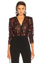 Carmen March Blouse In Red