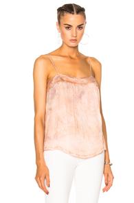 Raquel Allegra Flirty Top In Ombre & Tie Dye,pink
