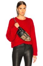 Rta Emmet Sweater In Red