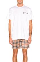 Burberry Registered Tee In White