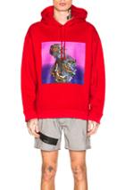 Raf Simons Classic Graphic Hoodie In Red