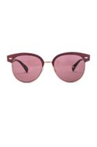 Oliver Peoples Shaelie Sunglasses In Red,metallics
