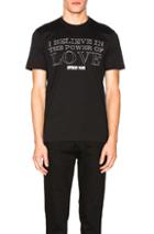 Givenchy Power Of Love Tee In Black