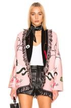 Alanui Lucky Charm Cardigan In Abstract,pink