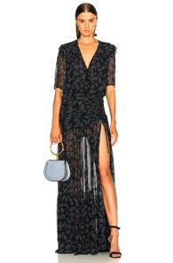 Veronica Beard Mick Dress In Black,blue,floral