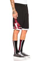 Givenchy Lightning Shorts In Black,white
