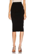T By Alexander Wang Foundation Bodycon Skirt In Black
