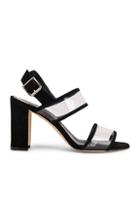 Manolo Blahnik Khan 90 Sandal In Black