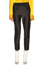 Haider Ackermann Smocked Waist Polka Dot Pants In Black