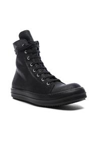 Drkshdw By Rick Owens Vegan Sneaks In Black