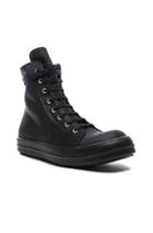 Drkshdw By Rick Owens Vegan Sneaks In Black