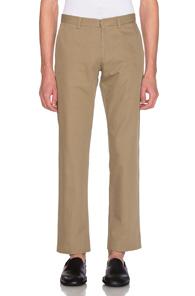 Maison Margiela Cotton Gabardine Slim Chino In Neutrals
