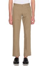 Maison Margiela Cotton Gabardine Slim Chino In Neutrals