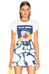 Beau Souci Wedge Tee In White