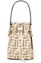 Fendi Mini Logo Mon Tresor Bag In Neutral,pink