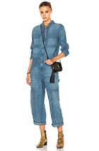 Current/elliott Janitor Coverall In Blue