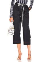 Monse Wide Leg Cargo Pant In Blue