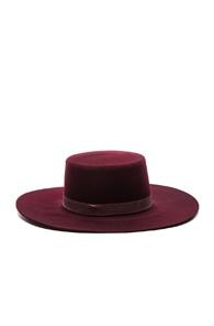 Janessa Leone Laurena Hat In Red