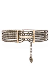 Lanvin Thin Choker In Metallics