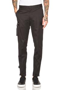 Marcelo Burlon Salto Pants In Black