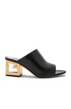Givenchy Triangle Heel Mule In Black