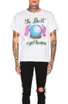 Amiri Crystal Ball Tee In White
