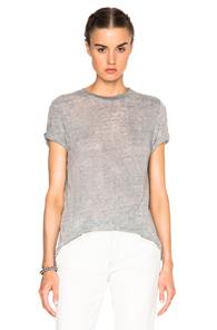 Isabel Marant Etoile Dena Heather Tee In Gray