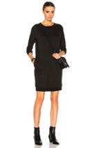 Atm Anthony Thomas Melillo Sweatshirt Dress In Black