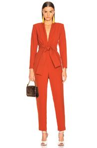 A.l.c. Kieran Jumpsuit In Red,orange