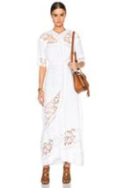 Carisa Rene Prairie Dress In White