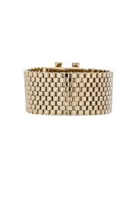 Givenchy Mesh Octagon Bracelet In Metallics