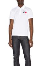 Moncler Short Sleeve Polo In White