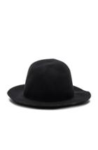 Comme Des Garcons Shirt Wool Felt Hat In Black